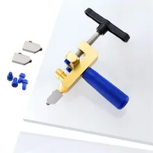Coupe carreaux en céramique de verre avec couteau, rouleau de roue, Machine de découpe, outils de disjoncteur