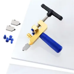 Cortador de vidro Da Telha Cerâmica com Faca Roda Do Rolo Máquina De Corte Cortador De Vidro Ferramentas Opener Disjuntor