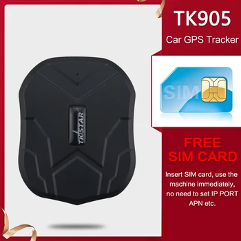 

GPS Tracker Car TKSTAR TK905 5000mAh 90 Days Standby 2G Vehicle Tracker GPS Locator Waterproof Magnet Voice Monitor Free Web APP