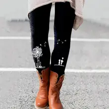 

Fashion Pants Dandelion Print Women Women Dandelion Print Skinny Pants Leggings Trousers