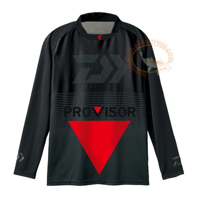 DAIWA Daiwa, стиль, одежда для рыбалки, XS-5XL Размер, одежда Daiwa, рубашка для рыбалки, анти-УФ, одежда для рыбалки, DAWA Camisas - Цвет: 3