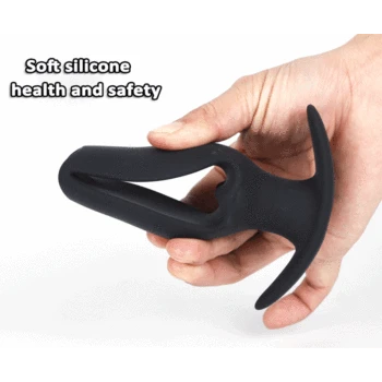 Vibrator Heart-Shaped Hollow Anal Plug Dilator Go Out  Leakproof Can Strapon Buttplug Rinse Masturbator Peeping Sex Shop Enema 2