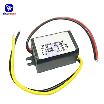

diymore DC-DC DC 12V to 6V 3A 18W Step Down Non-Isolated Buck Converter Power Supply Module for Car