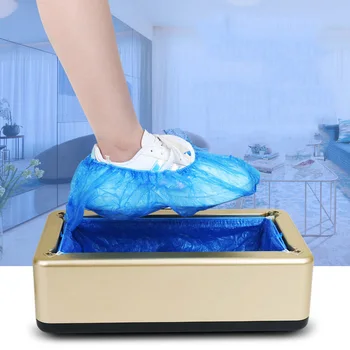 

Automatic Shoes Cover Machine Household Stepping Disposable Booties Maker Shoe Film Machine Smart Shoe Cover Dispenser