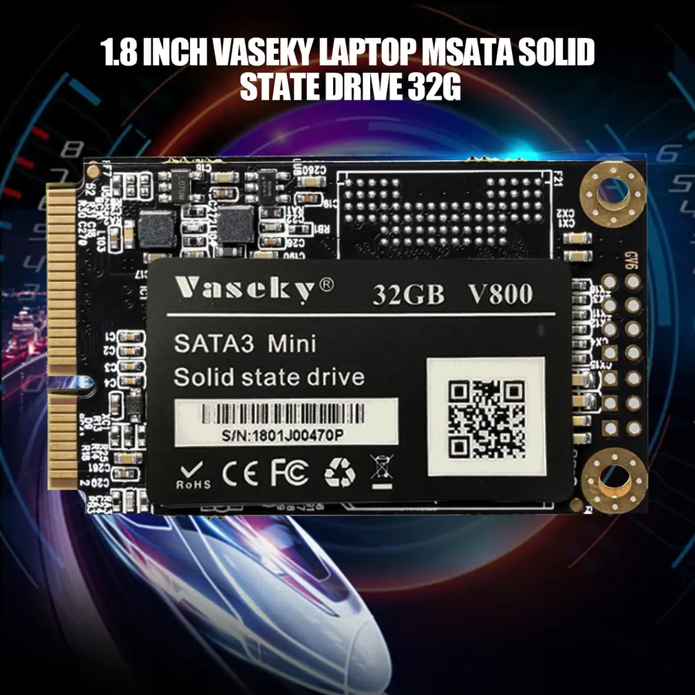 

Vaseky Hard Drive Disk Mini mSaTa 3 1.8 Inch SSD Hard Drive Disk Solid State Drive For Notebook Desktop Computer