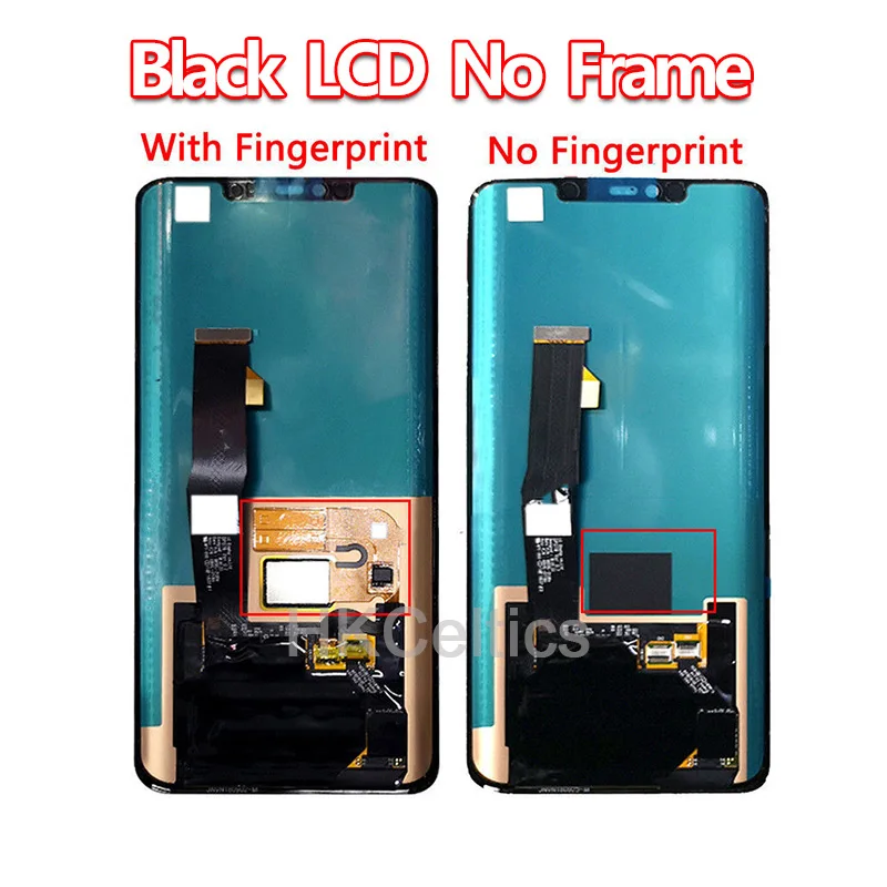 AMOLED дисплей с отпечатком пальца для huawei mate 20 Pro lcd+ кодирующий преобразователь сенсорного экрана в сборе Ремонт Замена дисплея