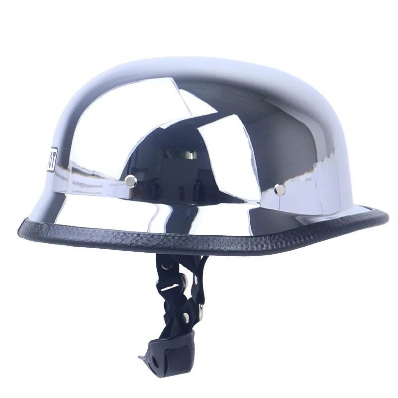 cafe racer motorcycle helmets australia SALE! VINTAGE CUSTOM HELMET DRACO BLACK MATTE FOR CAFE RACER CHOPPER  MOTORCYCLE