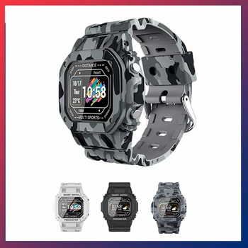 

men Smart Watch Heart Rate Monitor women Smartwatch Fitness Tracker Blood Pressure Message Push clocks Wristband Waterproof