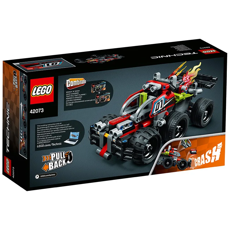 LEGO Machinery Group 42073 High-Speed Race Car Fire Onslaught Lego Technic Inserted Building Blocks Toy