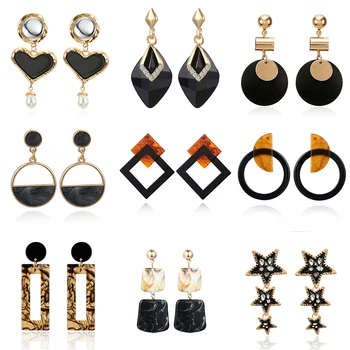 

Irregular Earrings For Young Ladies Popular Earrings 2020 Free Shipping Pearl Earrings Steel Pendant Jewelry