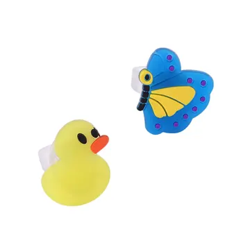 

Creative Cartoon LED Finger Rings Flash Boys Girls Party Props Gifts Toys