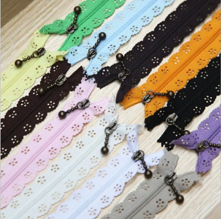 

20/25/30/35cm Nylon LaceZipper Sewing Accessories Random Color DIY Zipper Accessories Suitable for a Variety of Clothing