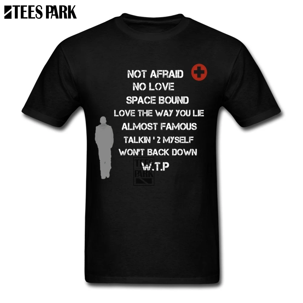 Fashion Top Cotton Tee Eminem Recovery Men Designer T Shirts Ropa De Hombre 2020 Printed Male Oversized shirt Summer | Мужская одежда