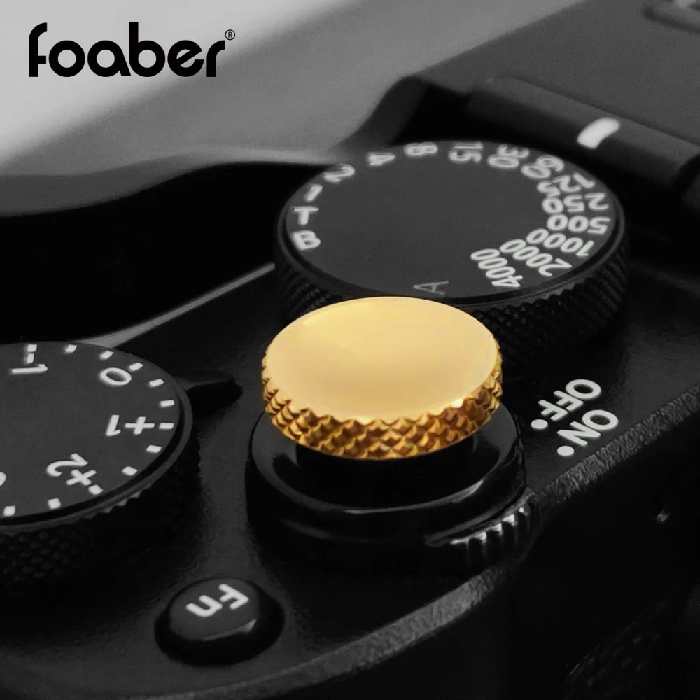 

Pure copper camera shutter button for Fuji Nikon Canon Olympus