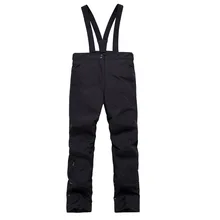 Взрослого человека Спорт на открытом воздухе ветрозащитные Водонепроницаемый теплые зимние Горные лыжи сноуборд брюки размера плюс Термальность лыжные штаны