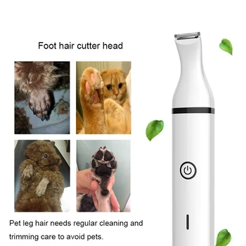 

USB Rechargeable Pet Grooming Tool Multifunctional Trimmer For Nail Grinder, Hair Trimmer, Leg Hair Clipper