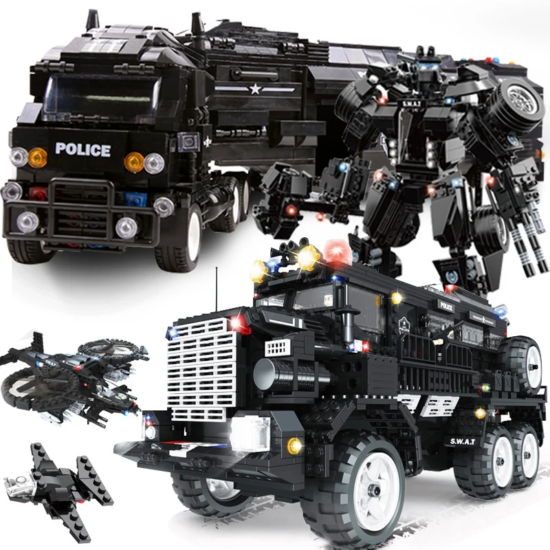 swat lego truck