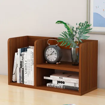 

Table rack simple modern student desk storage small bookshelf economic simple desktop finishing rack