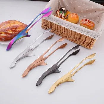 

Amazon New Style Stainless Steel Barbecue Clip Barbecue Clip Korean Style Thick Steak Clip Commercial Use Heat Resistant Long Fo