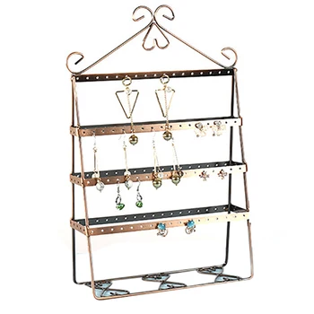 

Creative Iron Jewelry Rack Nordic Simple Jewelry Storage Display Stand Gold Dressing Table Decoration