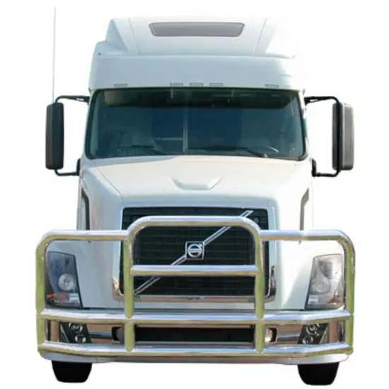 

Stainless Steel 304 Front Bumper Guard Deer Grille Guard for Kenworth T660 Installation Bracket Kit Not Included