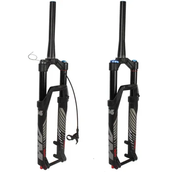 

Front fork of mountain bicycle 26 27.5 29 inch cross-country shock absorber air fork front fork of vertebral canal barrel axle