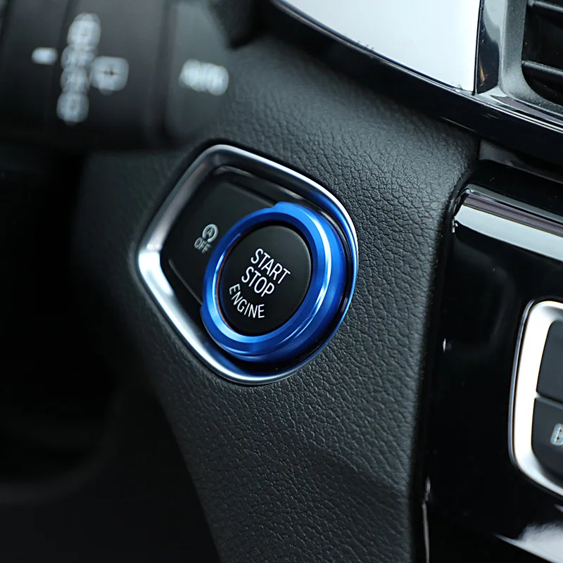 Кнопка запуска двигателя без ключа украшение кольцо стоп Lgnition КРЫШКА ДЛЯ BMW 4 3 2 1