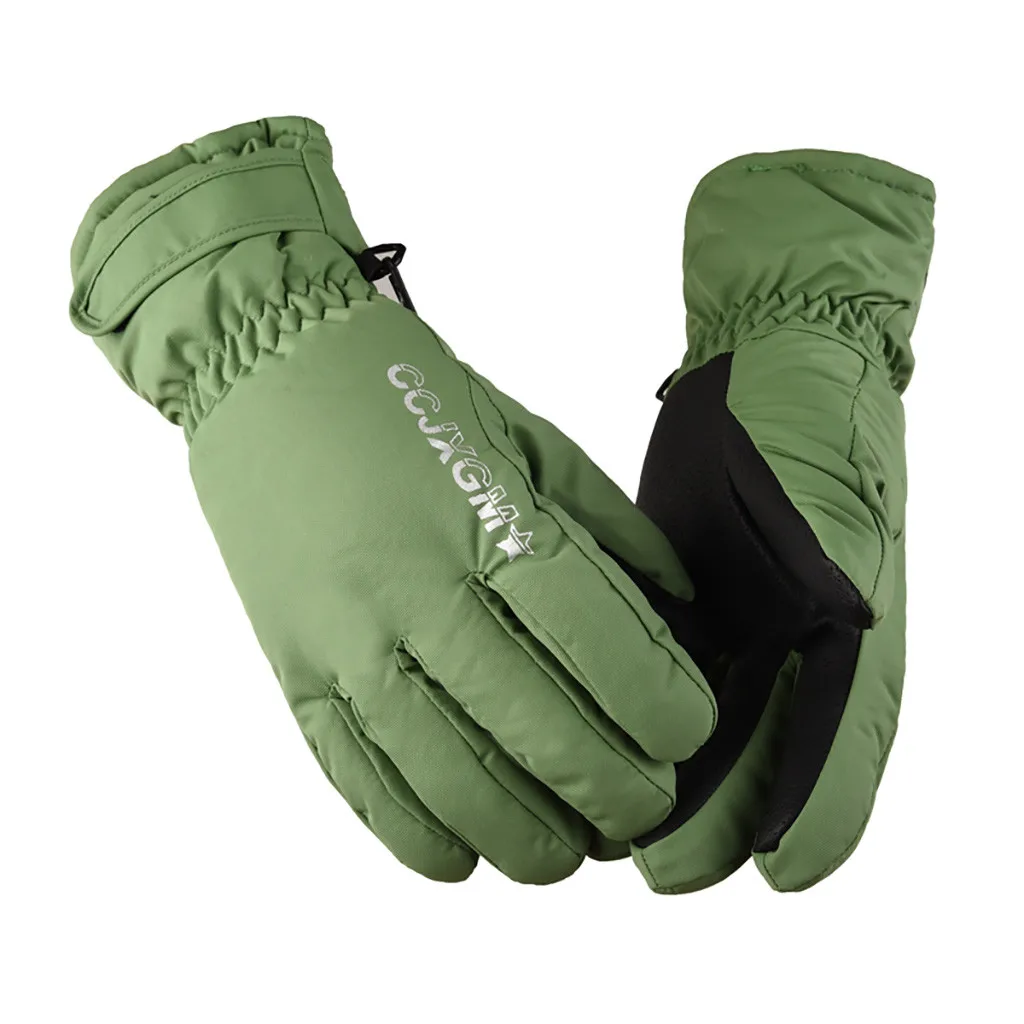 Женские перчатки, сохраняющие тепло, зимние ветрозащитные и водонепроницаемые перчатки для вождения мотоцикла, женские перчатки для катания на лыжах, invierno mujer