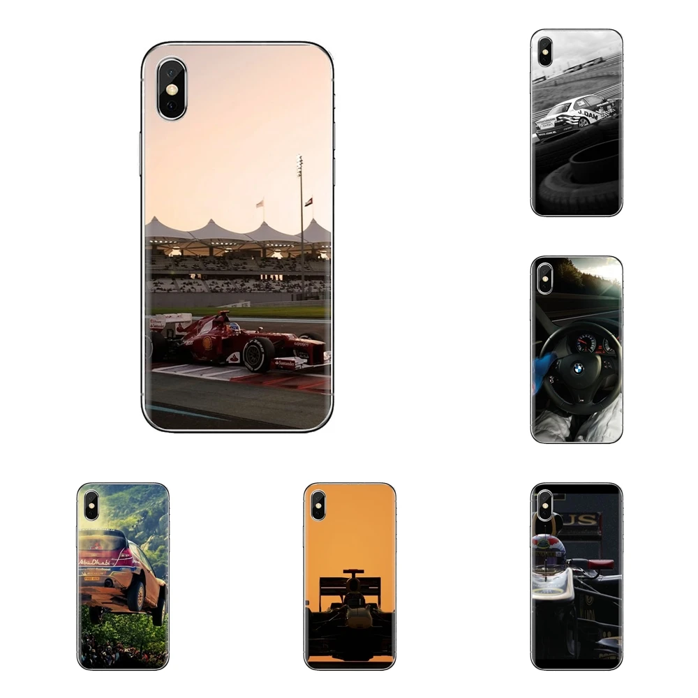 For LG Spirit Motorola Moto X4 E4 E5 G5 G5S G6 Z Z2 Z3 G2 G3 C Play Plus Mini Transparent Soft Shell Covers Sport Race |