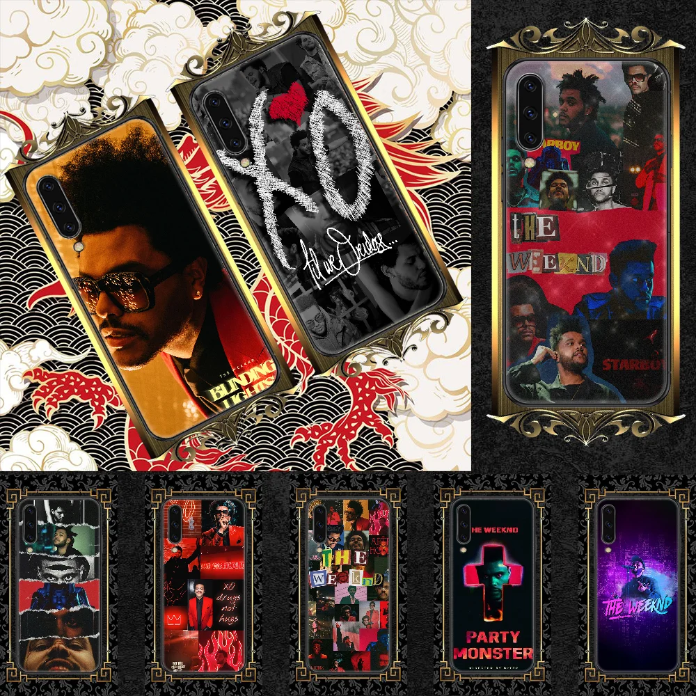 The Weeknd XO Singer Phone case For Samsung Galaxy A 3 5 7 8 10 20 21 30 40 50 51 70 71 E S 2016 2018 4G black fashion | Мобильные