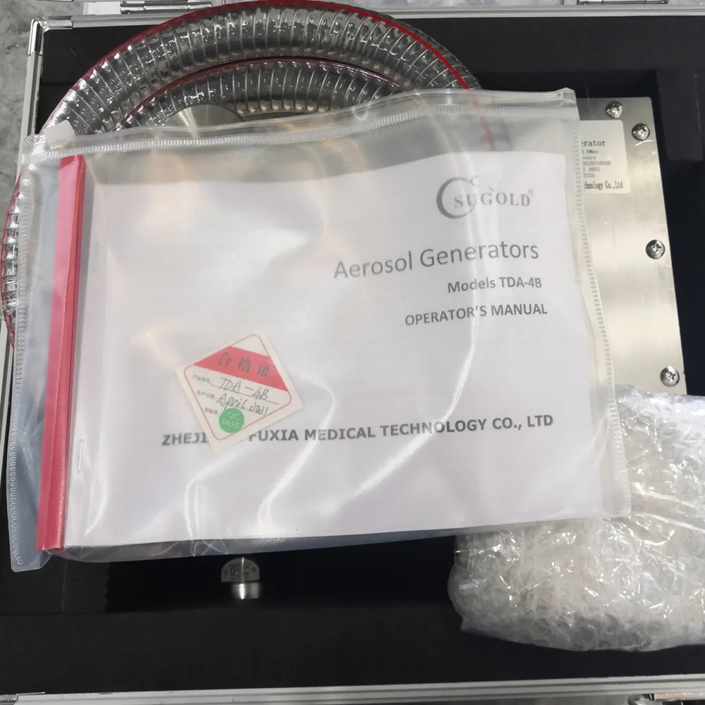 TDA-4B Aerosol generator with pressure gauge High Quality Aerosol Generator For Cleanroom Use HEPA Filter Test Generator