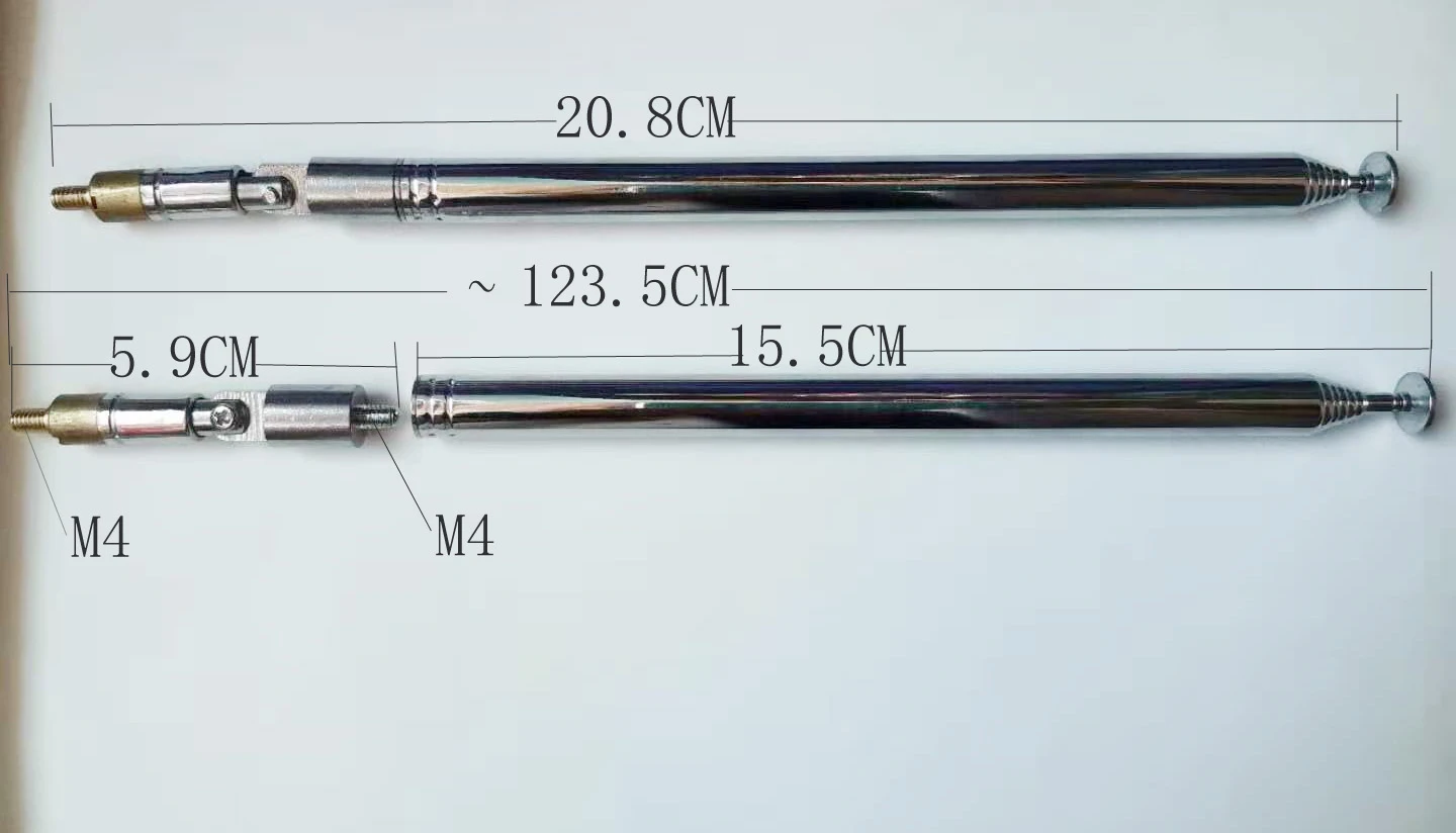 New Hot Replacement 120cm Length 10 Sections Super Long Telescopic ...