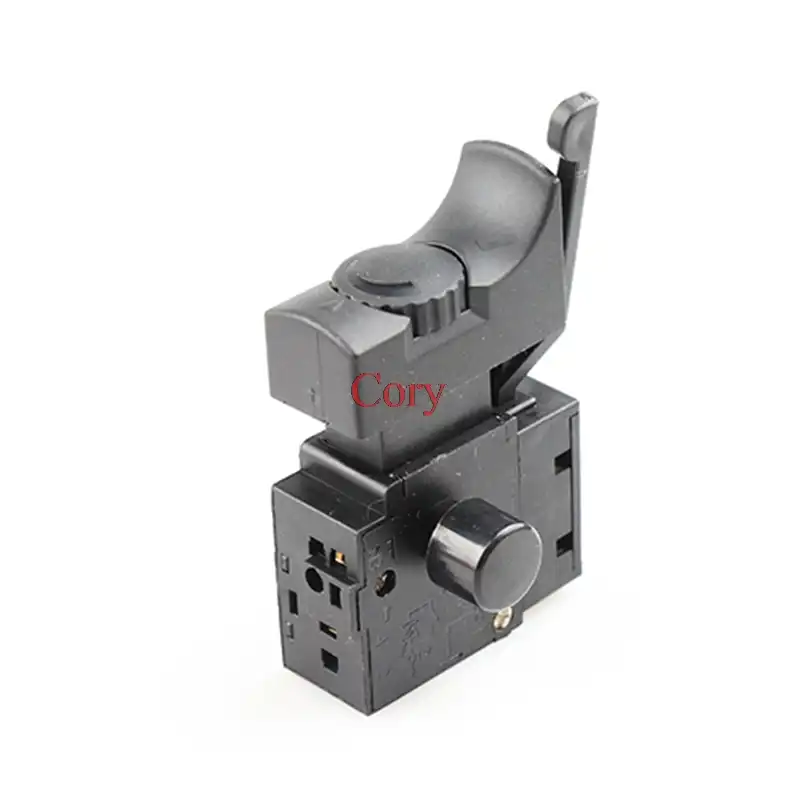 Lock Button Speed Control Trigger Switch 250VAC 4A for Bosch 24
