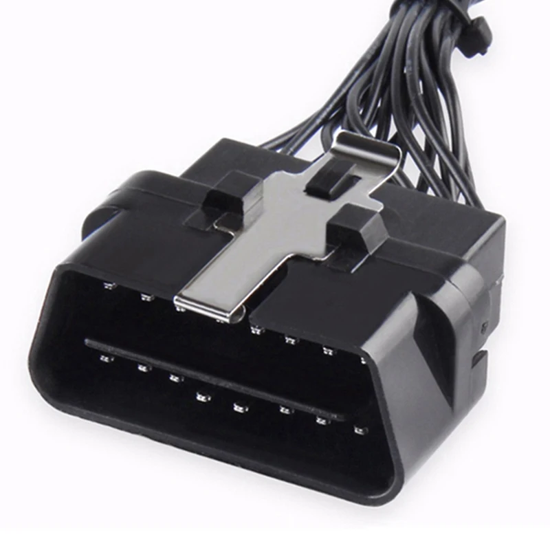 Качество новейший OBD 2 Y сплиттер кабель-удлинитель OBD2 16PIN мужчин и женщин электронный провод разъем