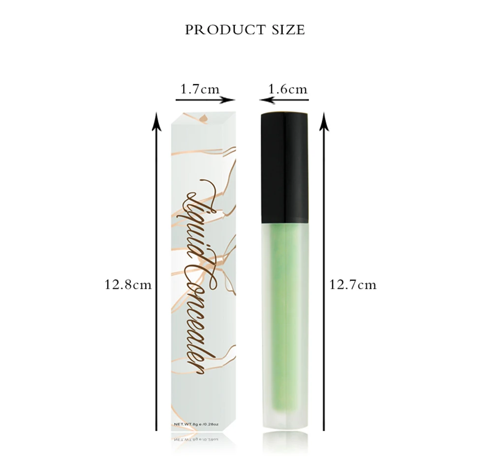 OEM private label liquid concealer makeup face Acne Spot removing matte moisturizer foundation Custom