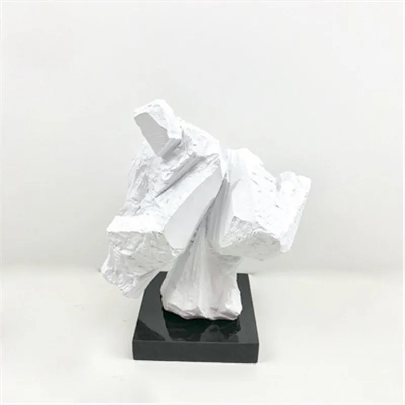 Китайский стиль мраморный, резиновый абстракция Тай Чи Рисунок Статуя креативная гостиная Entryway рабочего стола ремесленника украшения X2344