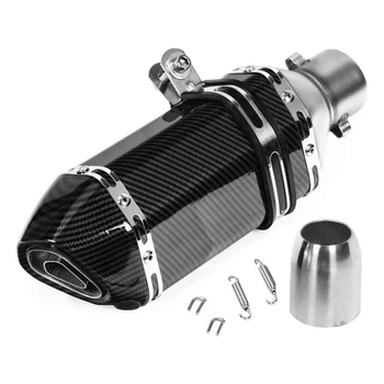 

Carbon Fiber 51mm Motorcycle Exhaust Modify Motocross Exhaust Muffler