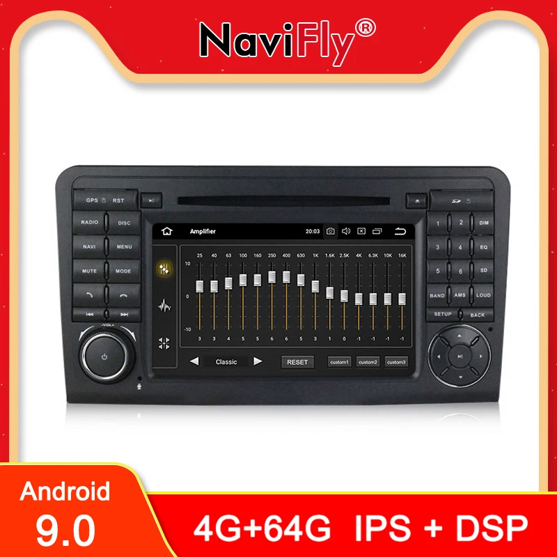 Sale NaviFly IPS+DSP Android 9 car dvd player for Mercedes Benz GL ML CLASS W164 ML350 ML500 X164 GL320 Auto gps navigation radio 0 Sale NaviFly IPS+DSP Android 9 car dvd player for Mercedes Benz GL ML CLASS W164 ML350 ML500 X164 GL320 Auto gps navigation radio 0