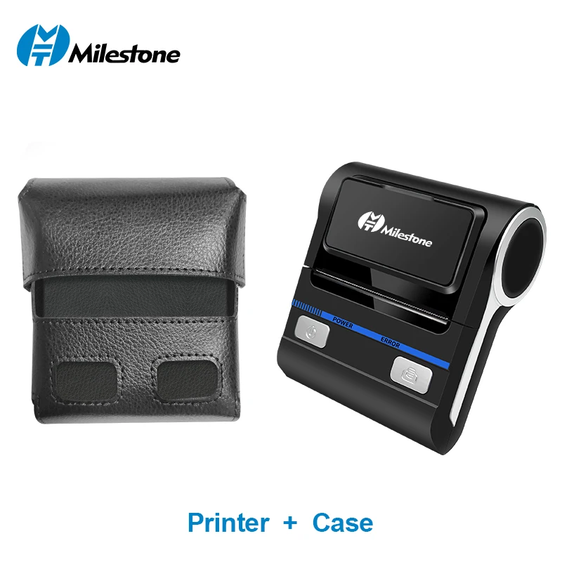 Milestone Impresora Termica Codigo De Barras 2021 New Printer принтер Portable Portátil  Mini Thermal Mi Machine USB Bluetooth