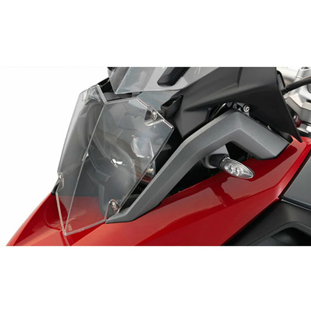 

Front Motorcycle Headlight cover Protection Guard Accessories ABS Plastic