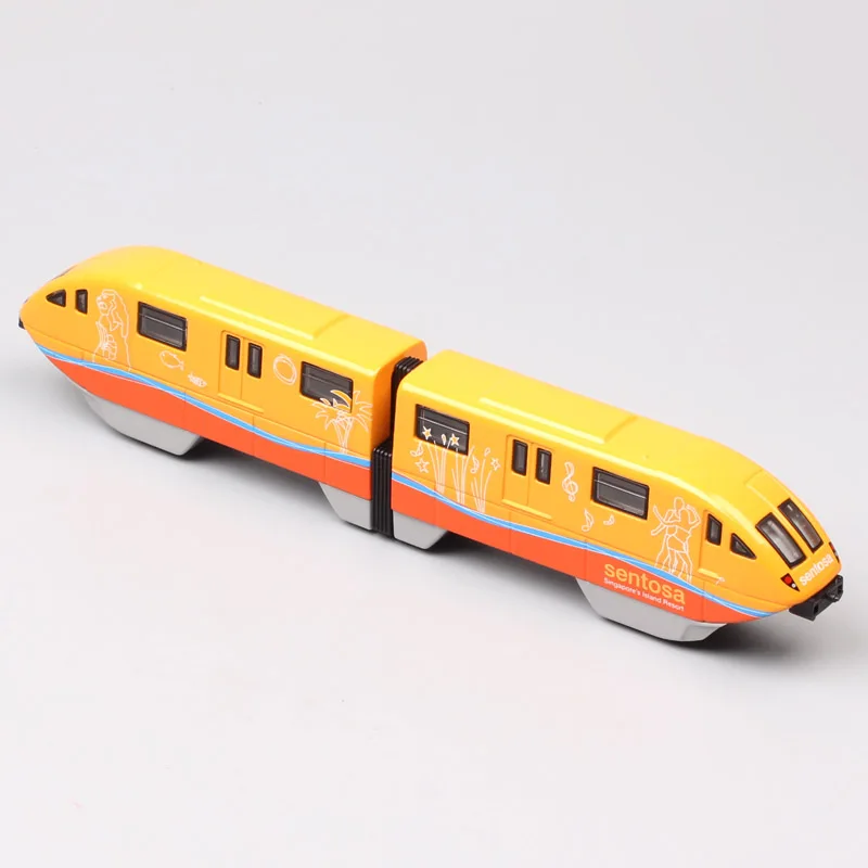 1:120 весы Сингапур Sentosa Express monorail line#1 серфинг железная дорога литье под давлением и автомобили-модельная игрушка для мальчиков подарок сувенир