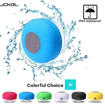 

Mini Wireless Bluetooth Speaker Hands Free Waterproof Car Bathroom Office Beach Stereo Subwoofer Music Loudspeaker With Suction