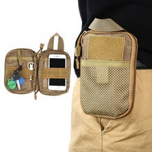 Мужская поясная сумка для улицы, тактические камуфляжные поясные сумки, аксессуары, гаджет, чехол для телефона, Водонепроницаемые многофункциональные поясные сумки