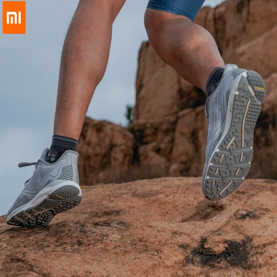 Xiaomi MIJIA Amazfit Antelope Легкие уличные кроссовки Мужские дышащие освежающие сетчатые высокая эластичность смарт-чип