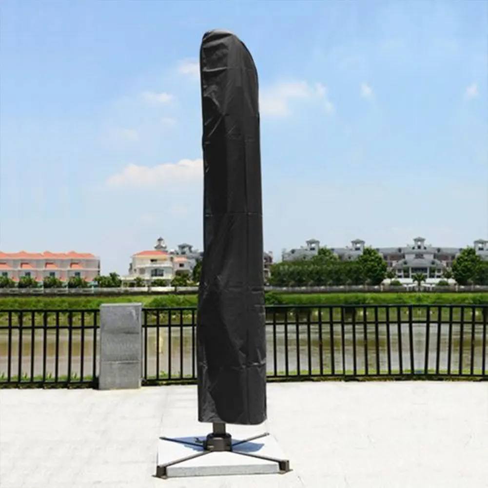 Anti-UV Umbrella Cover Multi Specification Courtyard Furl Garden Parasol Umbrella Cover Dustproof Oxford Cloth Rainy Day