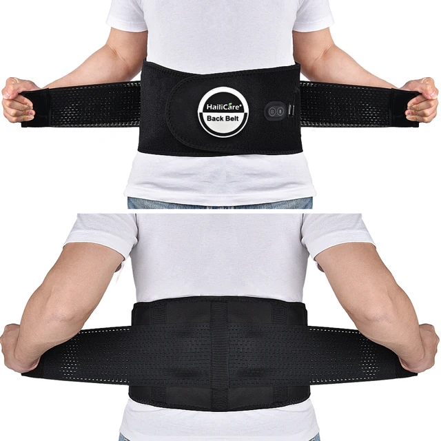 Far Infrared Heated Therapy Waist Massage Low Back Belt Herniated Disc Scoliosis Pain Relief Spine Lumbar Brace Support Massager 6