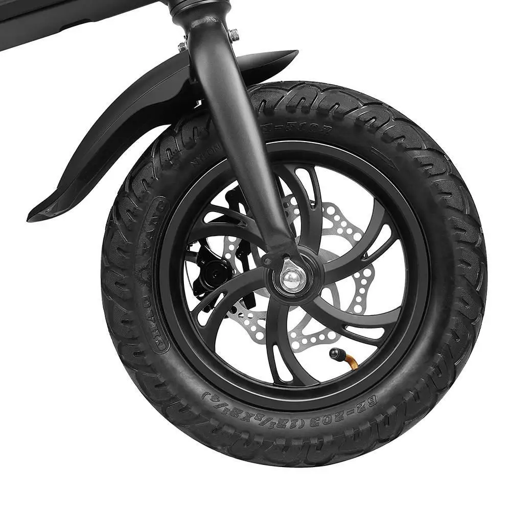 Top Portable Electric Scooter Folding 2 Wheels Electric Bicycle 15.74 Inch 250W 36V Max 25KM/H Adults Black Electric Bike Bicycle 30