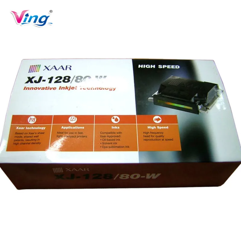 Xaar 128/80W печатающая головка(фиолетовый
