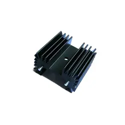 Peças fazendo à máquina do dissipador de calor de alumínio do cnc