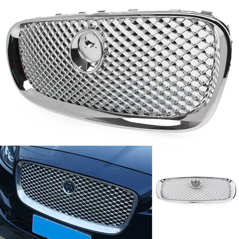 Black Mesh Upper Grill Front Grille For Jaguar XF 4 Door 2008 2009 2010 2011 X-F Black Mesh Upper Grill Front Grille For Jaguar XF 4 Door 2008 2009 2010 2011 X-F